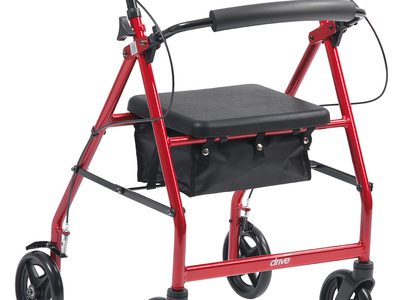 R6 RD 59 R8 Rollator in Red
