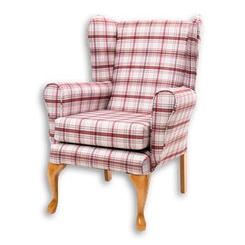Balmoral Fireside Chair Highland Red FSC010 RD