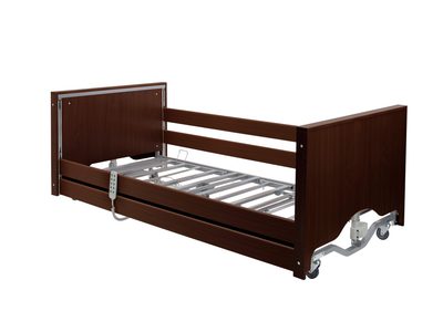 Casa Elite Low with Side Rails Walnut