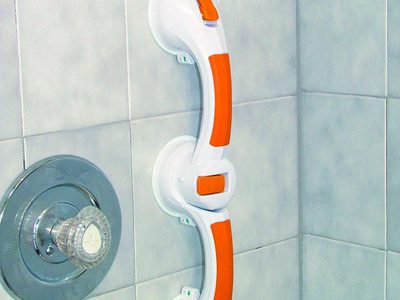 13084 3 Dual Rotating Suction Cup Grab Bar