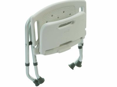 Folding Bath Bench With Back 12487 KDR Folded