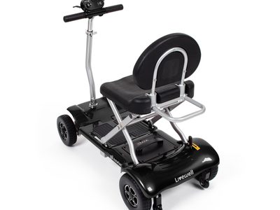 IFSBLK 1 Insta Fold Scooter Black 02