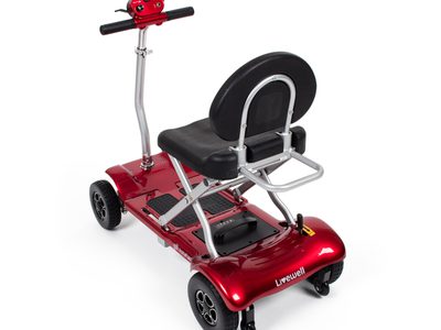 IFSRED 1 Insta Fold Scooter Red 02