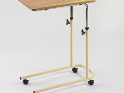 L Style Over Bed Table with Castors 715 CBE 2