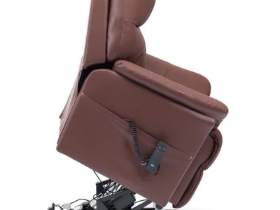 Lars Dual Motor Recliner in Burgundy ALCLD01 BUR 4