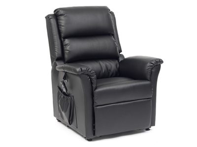 CLR12 BLK Recliner 4031