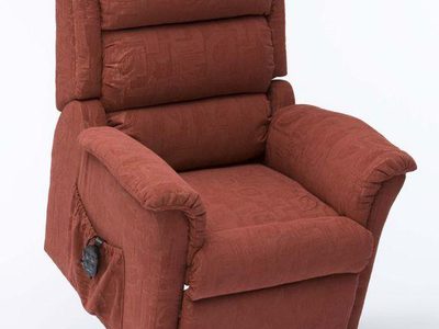 CLR12 Nevada Rise Recliner Terracotta