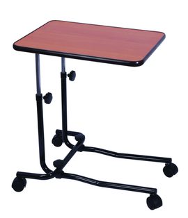 Overbed Chair Table 4 Castor Model 946