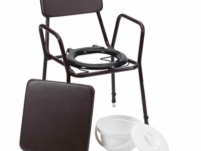 181 Height Adjustable Stacking Commode