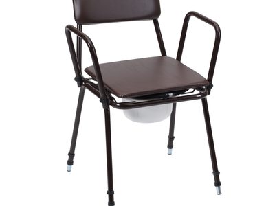 182 Height Adj Stacking Commode with Removable Arms 1