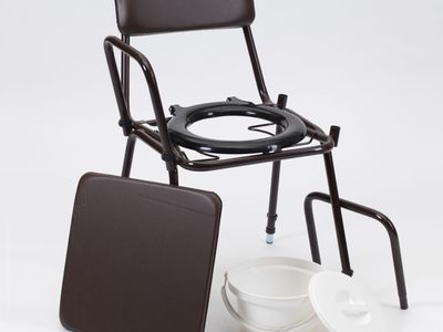182 Height Adj Stacking Commode with Removable Arms 2