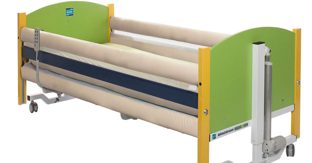 Cradle Rails Standard Side Rail Mesh Cradle Joined Pads - Beige