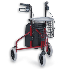 Tri Walker Ultra Lightweight with Bag Basket Tray