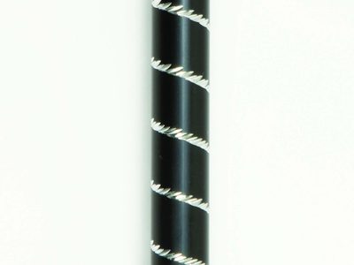 Folding Walking Stick Black Twist 10304 BKT 6 S