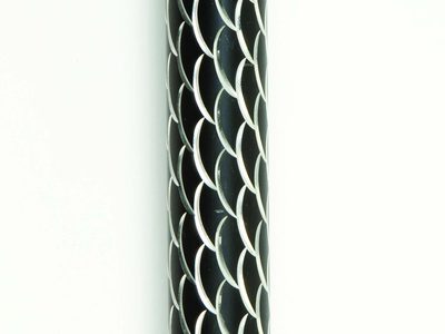 Folding Walking Stick Black Wave 10304 BKW 6 S