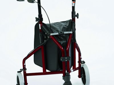 TW008 R Ultralight Alu Triwalker RED